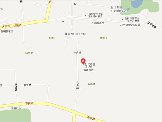 點擊進入江陰市鑄造設備廠有限公司的百度地圖